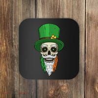 Irish Bearded Skull Coaster thumb 0