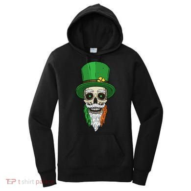 Irish Bearded Skull Women's Hoodie