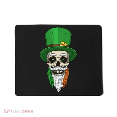 Irish Bearded Skull Mousepad