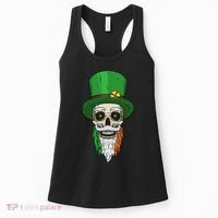 Irish Bearded Skull Women's Tank Top thumb 0