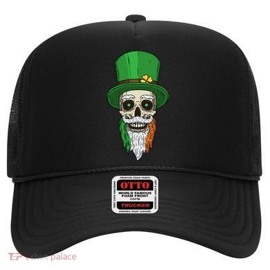 Irish Bearded Skull Hat