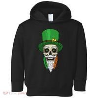 Irish Bearded Skull Toddler Hoodie thumb 0