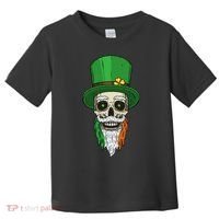 Irish Bearded Skull Toddler T-Shirt thumb 0