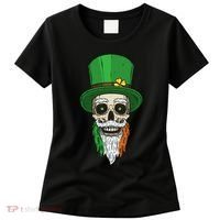 Irish Bearded Skull Women's T-Shirt thumb 0