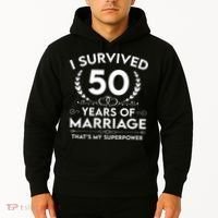 I Survived 50 Years Of Marriage Hoodie thumb 2