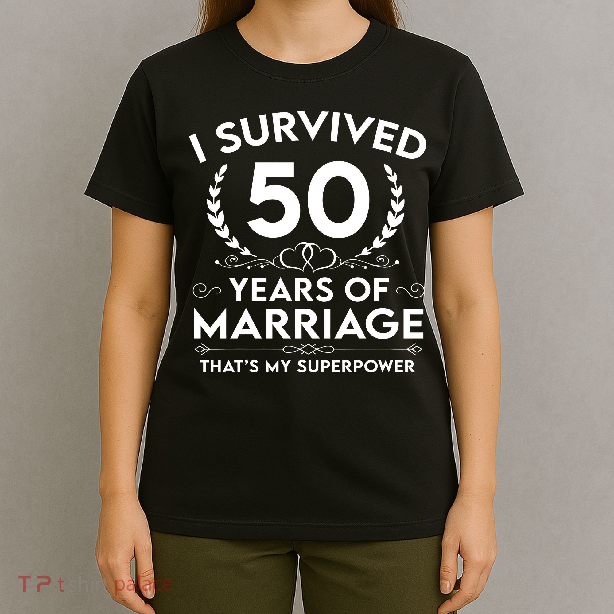 I Survived 50 Years Of Marriage T-Shirt