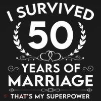 I Survived 50 Years Of Marriage Women's Hoodie thumb 2