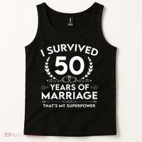 I Survived 50 Years Of Marriage Tank Top thumb 2