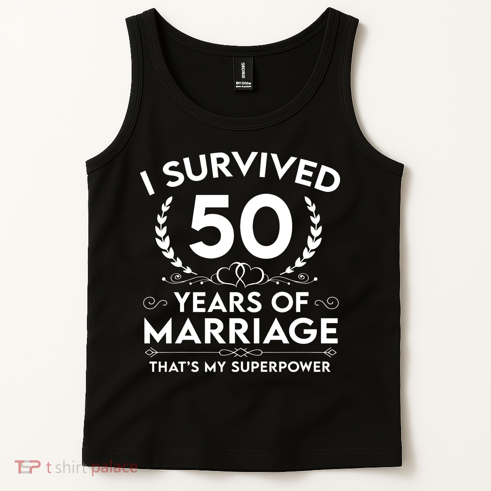 I Survived 50 Years Of Marriage Tank Top