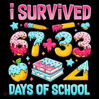 I Survived 67 33 Days Of School 100 Day 6-7 Meme Coffee Mug thumb 5