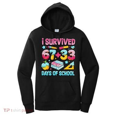 I Survived 67 33 Days Of School 100 Day 6-7 Meme Women's Hoodie