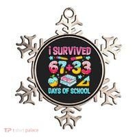 I Survived 67 33 Days Of School 100 Day 6-7 Meme Ornament thumb 0