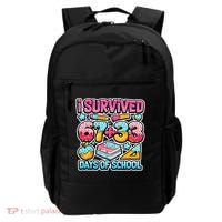 I Survived 67 33 Days Of School 100 Days Of School 6-7 Meme Backpack thumb 0