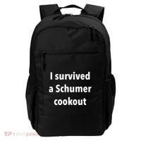 I Survived A Schumer Cookout Backpack thumb 0