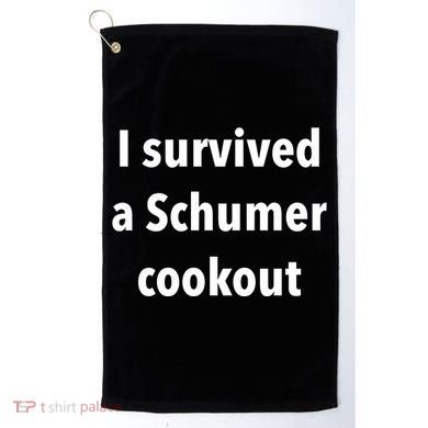 I Survived A Schumer Cookout Golf Towel