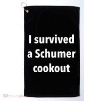 I Survived A Schumer Cookout Golf Towel thumb 0