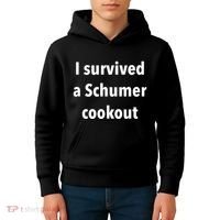 I Survived A Schumer Cookout Kids Hoodie thumb 4