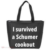 I Survived A Schumer Cookout Tote Bag thumb 0