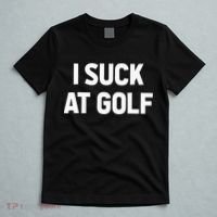 I Suck At Golf Sarcastic Loser Golfers Friend Funny Golfing T-Shirt thumb 5