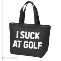 I Suck At Golf Sarcastic Loser Golfers Friend Funny Golfing Tote Bag thumb 3