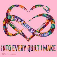 I Sew A Piece Of My Heart Into Every Quilt I Make Coaster thumb 2