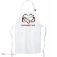 I Sew A Piece Of My Heart Into Every Quilt I Make Apron thumb 0