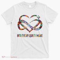 I Sew A Piece Of My Heart Into Every Quilt I Make T-Shirt thumb 0