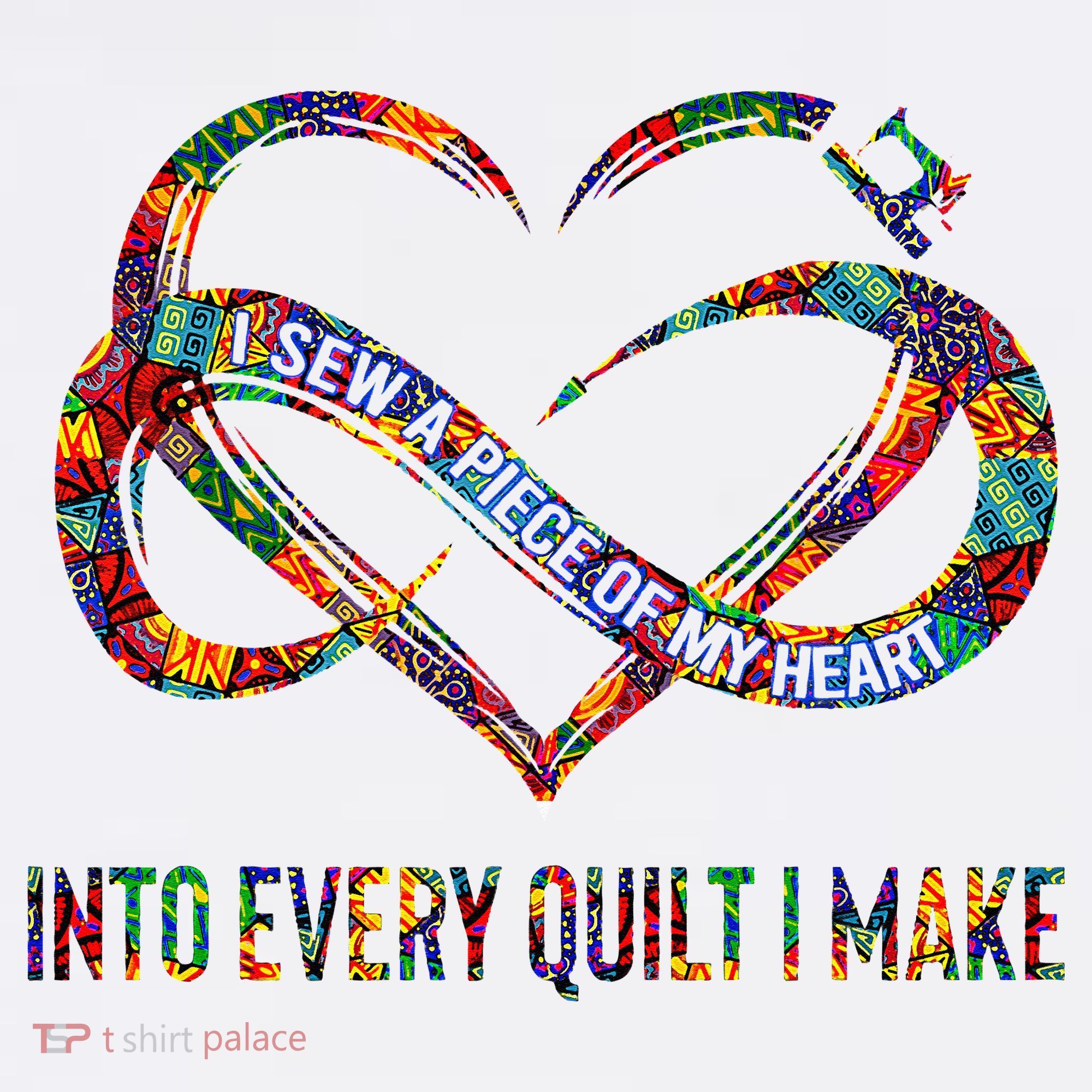 I Sew A Piece Of My Heart Into Every Quilt I Make Baby Bodysuit