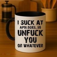 I Suck At Apologies So Unfuck You Or Whatever Coffee Mug thumb 4