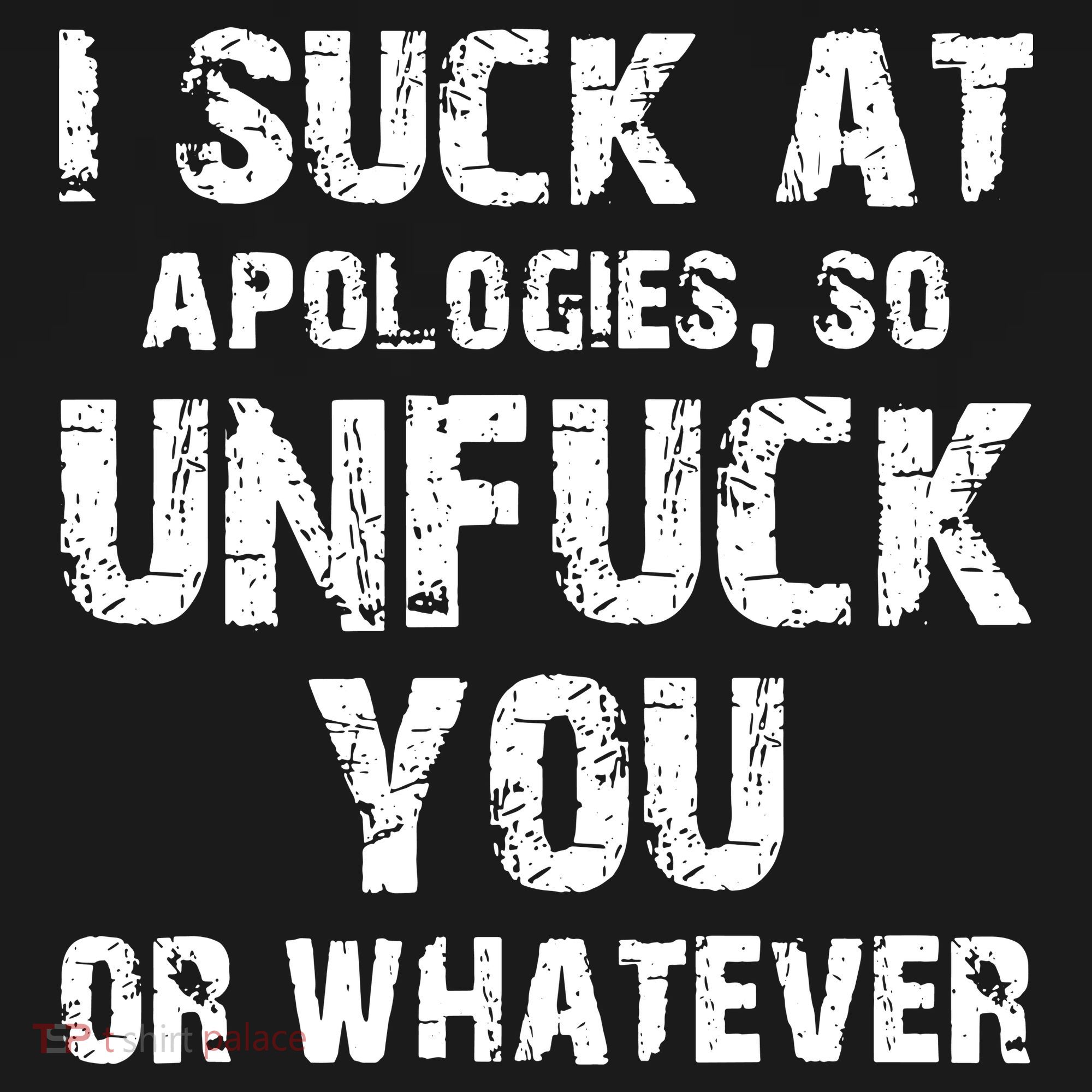 I Suck At Apologies So Unfuck You Or Whatever Ornament