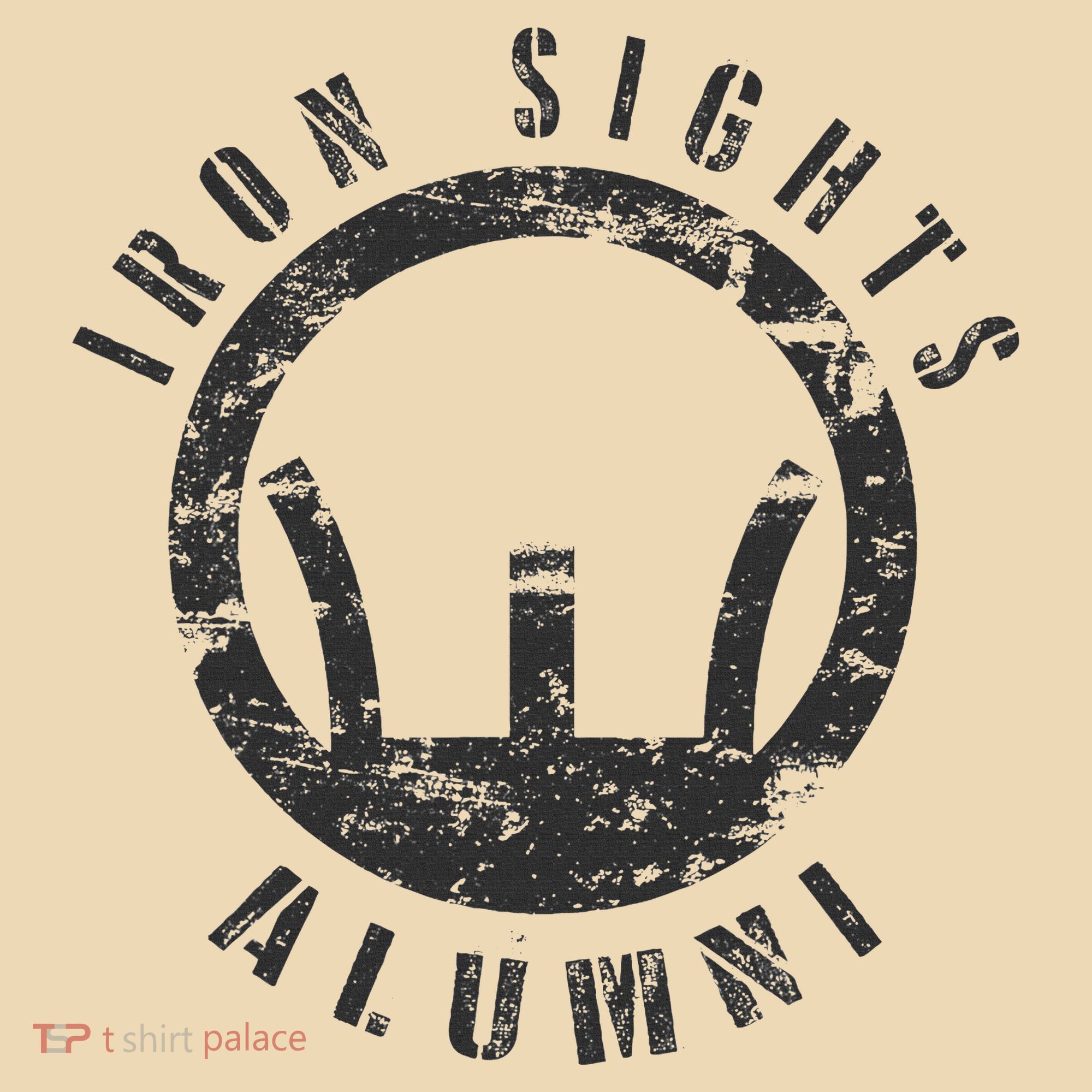 Iron Sights Alumni Boot Camp Shooting Marksmanship Veteran Tote Bag