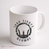 Iron Sights Alumni Boot Camp Shooting Marksmanship Veteran Coffee Mug thumb 1