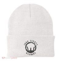 Iron Sights Alumni Boot Camp Shooting Marksmanship Veteran Beanie thumb 0