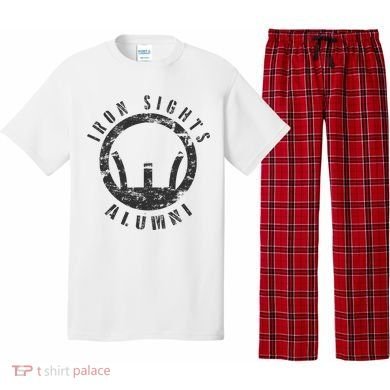 Iron Sights Alumni Boot Camp Shooting Marksmanship Veteran Pajama Set