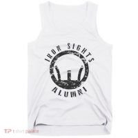 Iron Sights Alumni Boot Camp Shooting Marksmanship Veteran Tank Top thumb 0