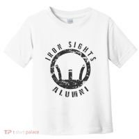 Iron Sights Alumni Boot Camp Shooting Marksmanship Veteran Toddler T-Shirt thumb 0