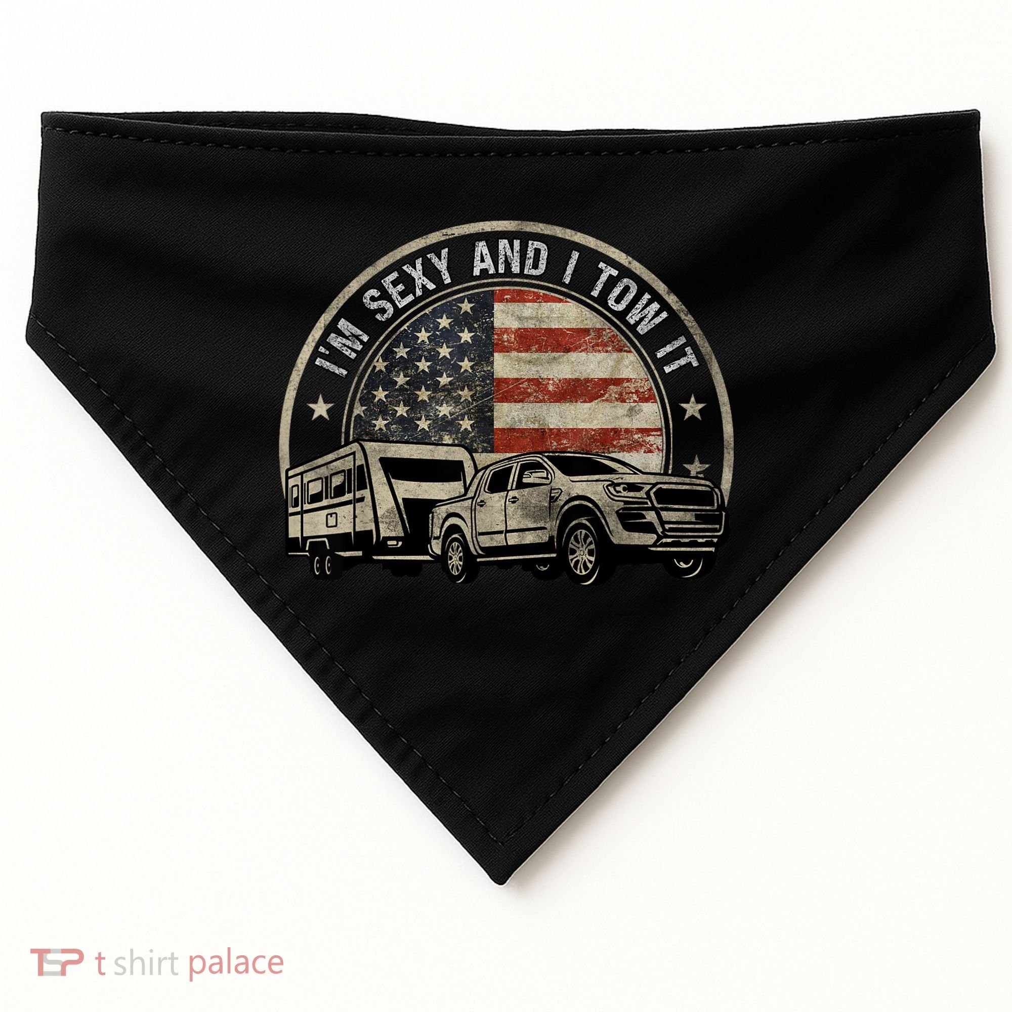IM Sexy And I Tow It USA-Made Doggie Bandana