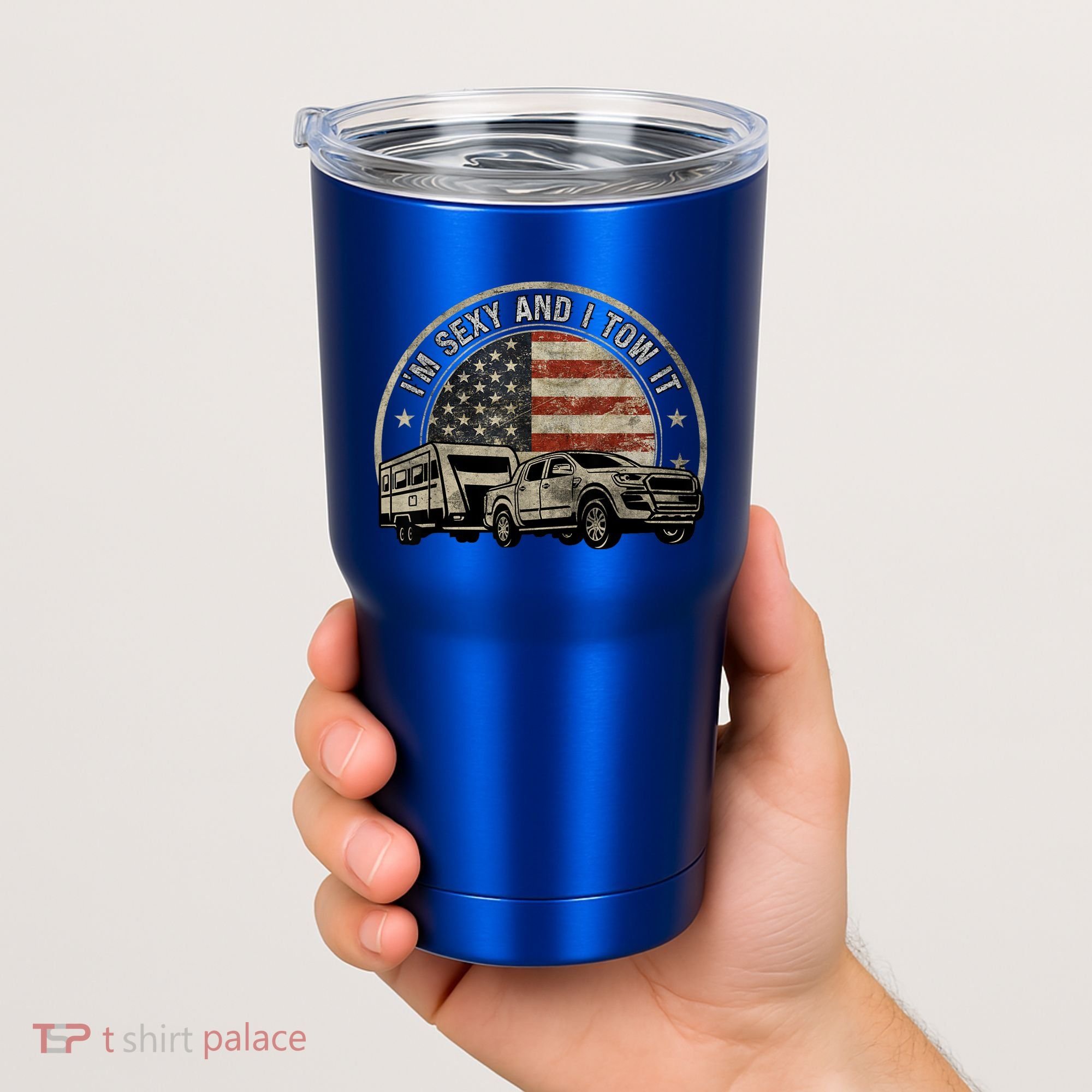 IM Sexy And I Tow It Tumbler