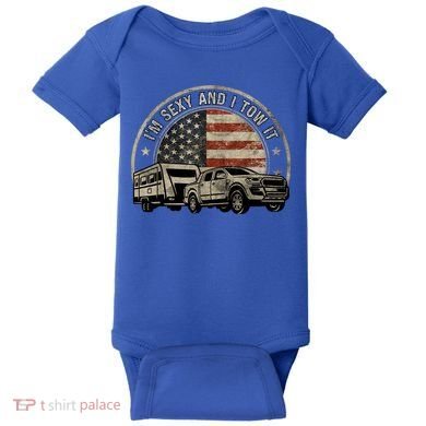 IM Sexy And I Tow It Baby Bodysuit