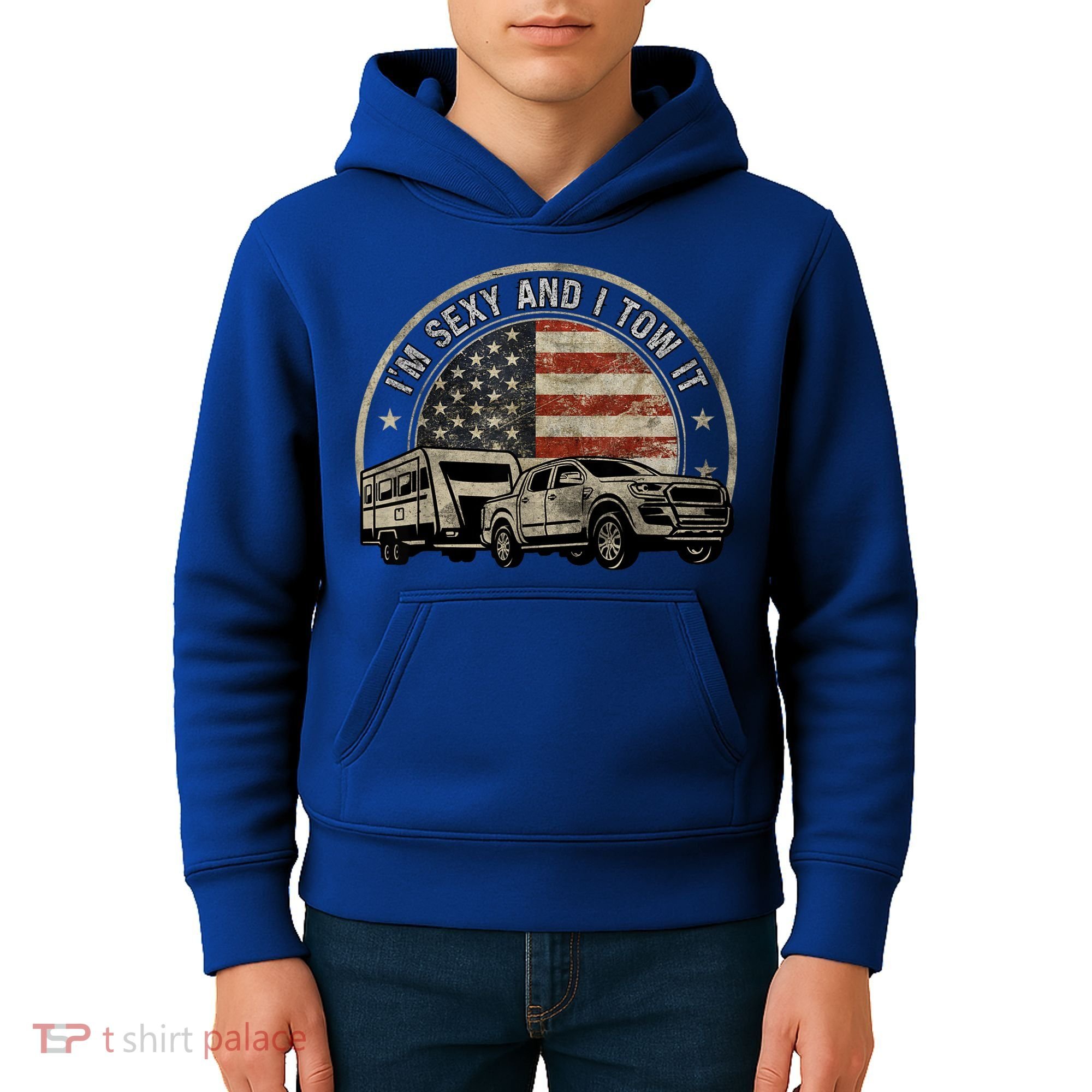 IM Sexy And I Tow It Kids Hoodie