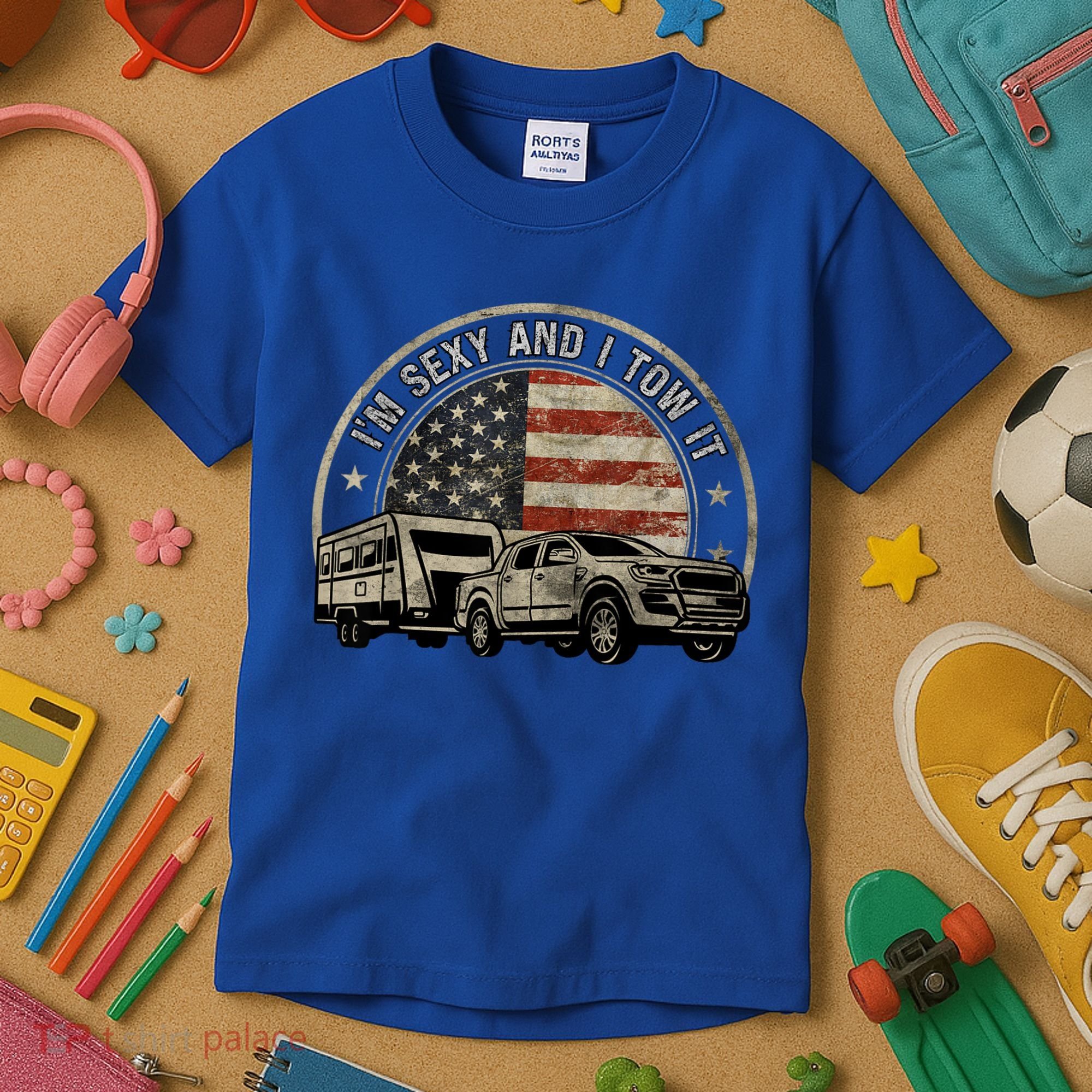 IM Sexy And I Tow It Kids T-Shirt