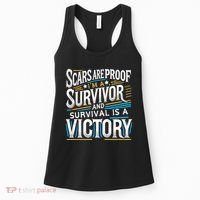 Inspirational Scars Are Proof IM A Survivor Surgery Women's Tank Top thumb 0