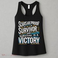 Inspirational Scars Are Proof IM A Survivor Surgery Women's Tank Top thumb 3