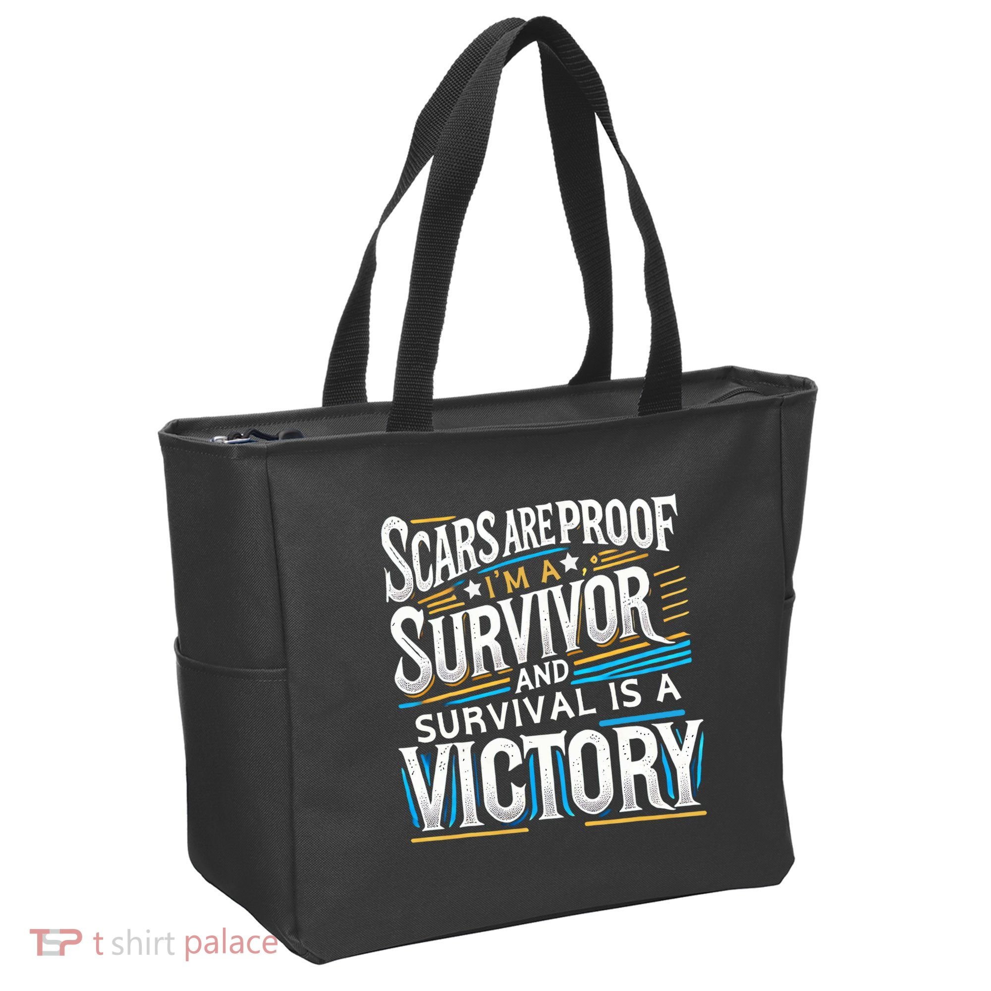 Inspirational Scars Are Proof IM A Survivor Surgery Tote Bag