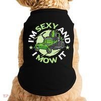 IM Sexy And I Mow It Funny Lawn Mowing Service Doggie Tank thumb 0