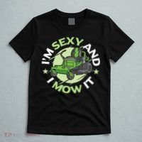 IM Sexy And I Mow It Funny Lawn Mowing Service T-Shirt thumb 5