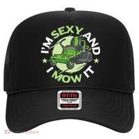 IM Sexy And I Mow It Funny Lawn Mowing Service Hat thumb 0