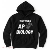 I Survived Ap Biology Ap Bio Exam Hoodie thumb 0