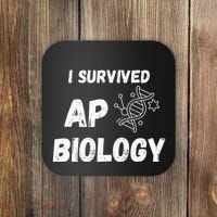 I Survived Ap Biology Ap Bio Exam Coaster thumb 0