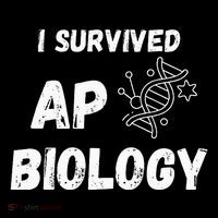 I Survived Ap Biology Ap Bio Exam Mousepad thumb 1